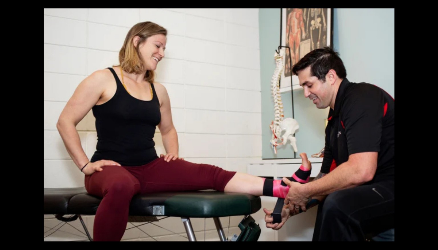 Dr. Alan Crick providing individualized chiropractic care
